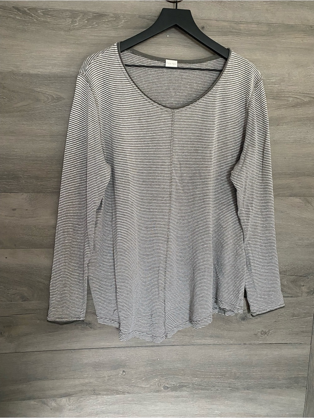 Poetry Hemp Organic Cotton Striped Long Sleeve